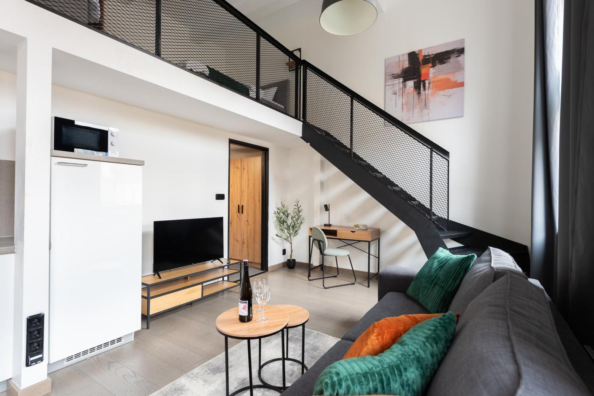 Modern Loft-apartments In Apartment Prague