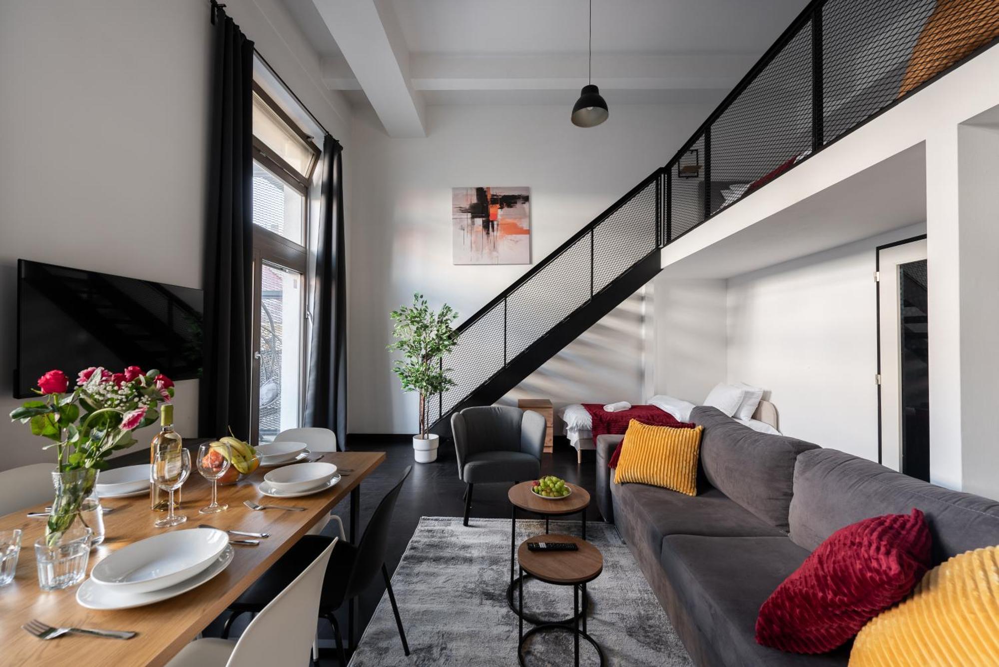 Modern Loft-apartments In Apartment Prague